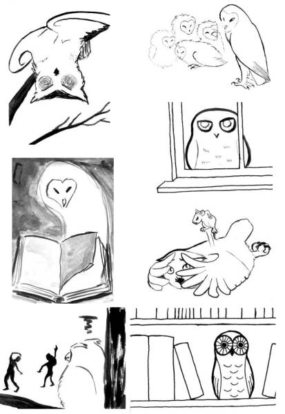 Sketch Fest Owls Sketch Fest Owls
